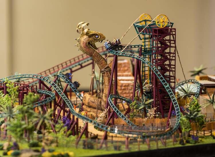 Cobra's Curse Busch Gardens reveals model of new Cobra39s Curse coaster TBOcom