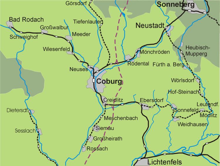 Coburg–Sonneberg railway