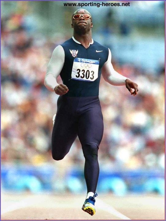Coby Miller Coby MILLER 2000 Olympic Games 200m finalist USA