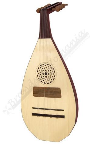 Cobza Hora Cobza ethno instrument back and neck of maple Brands