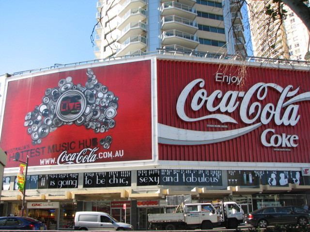Coca-Cola billboard