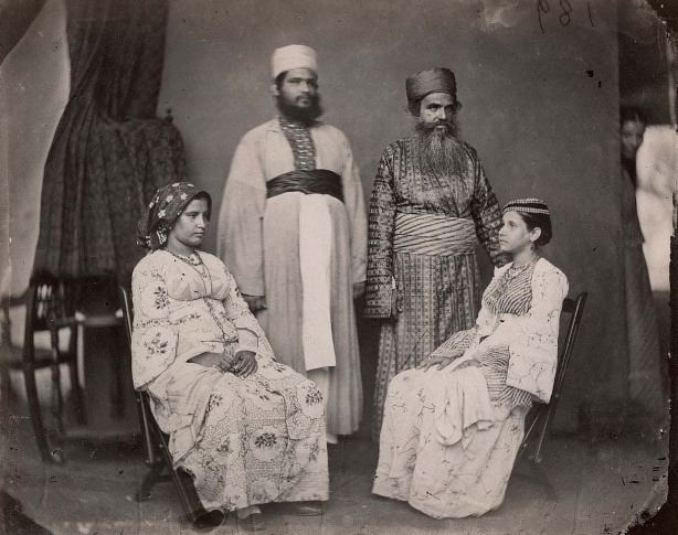 Cochin Jews Jews of Malabar A 19th century photograph of Jews of Cochin