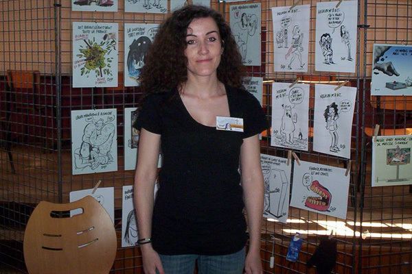 Coco (cartoonist) 9 Corinne Rey Photos Coco of Charlie Hebdo on Facebook