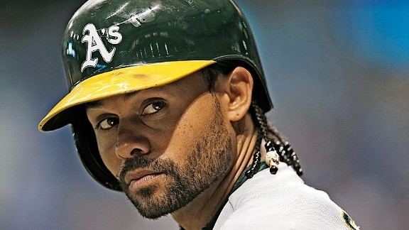Coco Crisp Coco Crisp signs extension with Athletics Cover Those Bases