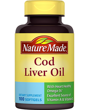 Cod liver oil Nature Made Cod Liver Oil Liquid Softgel