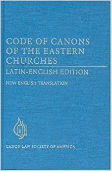 Code of Canons of the Eastern Churches httpsimagesnasslimagesamazoncomimagesI5