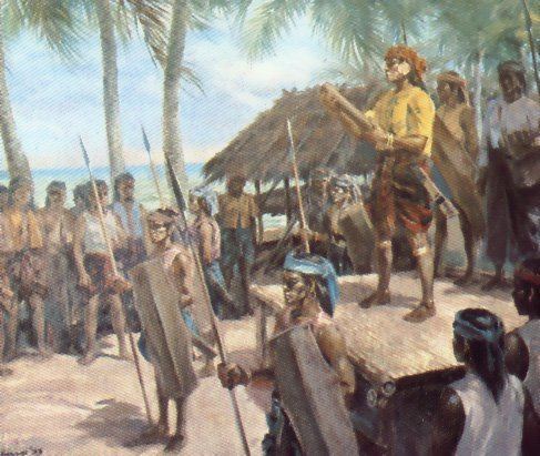Depiction of life of the Filipinos in the pre-colonial era
