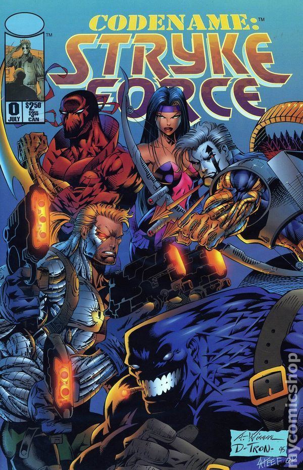 Codename: Strykeforce Codename Strykeforce 1995 Image comic books