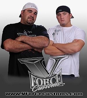 Cody Connelly VForce Customs Vinnie DiMartino and Cody Connelly