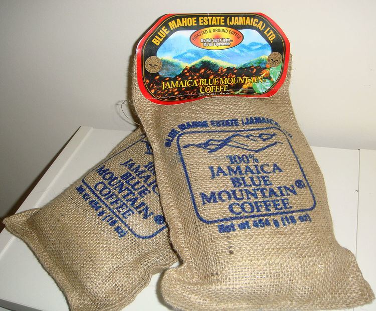 Coffee production in Jamaica