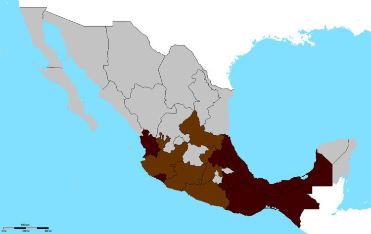 Coffee production in Mexico