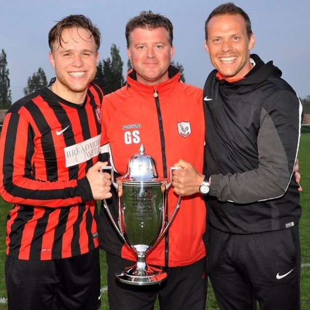 Coggeshall Town F.C. Coggeshall Town have the X Factor says popstar player Olly Murs