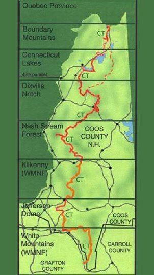 Cohos Trail The Cohos Trail Gateway to New Hampshire39s North Country Section