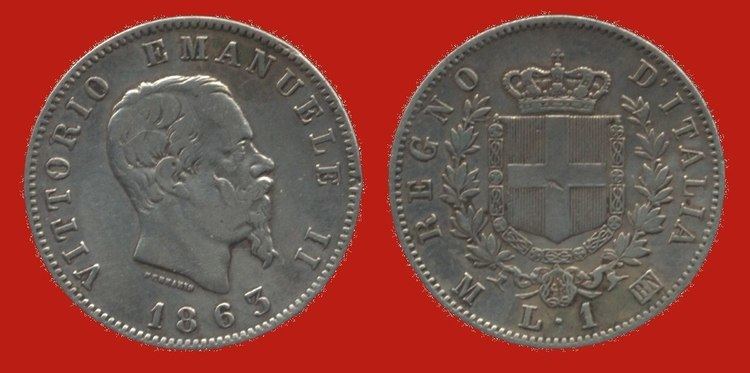 Coins of the Italian lira