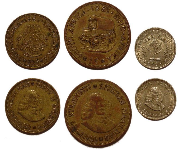 Coins of the South African rand