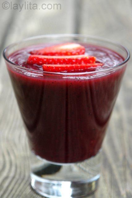 Colada morada Easy colada morada recipe Spiced berry drink Laylita39s Recipes