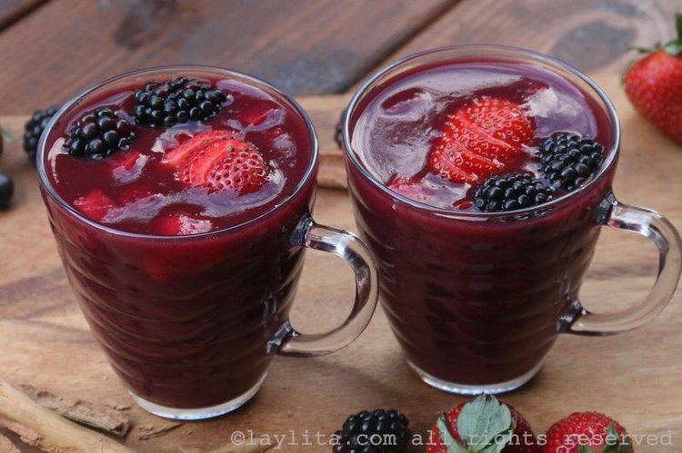 Colada morada Colada morada Spiced berry drink Laylita39s Recipes