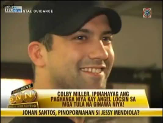 Colby Miller COLGELAngel Locsin Colby MillerI miss you although weve