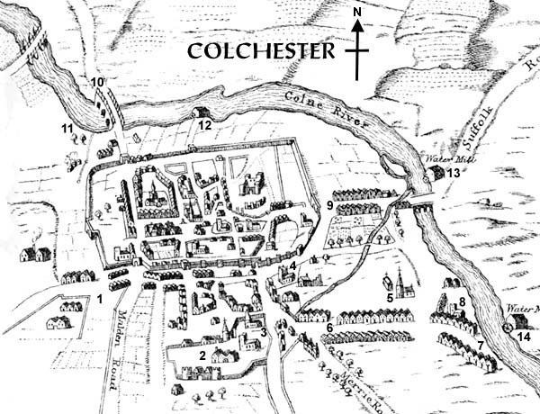 Colchester in the past, History of Colchester