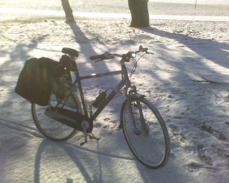 Cold-weather biking