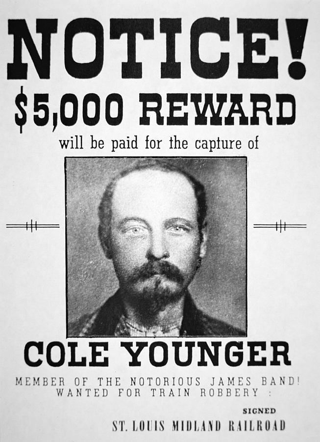 Cole Younger Thomas Coleman Cole Younger January 15 1844 March 21 1916