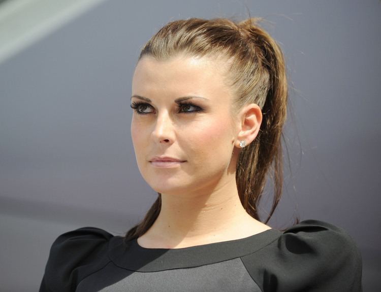 Coleen Rooney Photos of Coleen Rooney at Ladies Day at Aintree in LBD