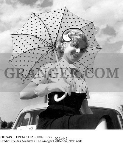 Colette Ripert Image of FRENCH FASHION 1953 French Actress Colette Ripert At