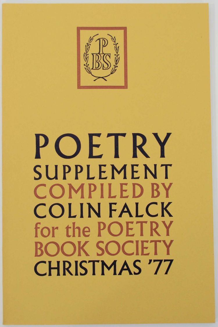 Colin Falck Poetry Supplement Christmas 1977 Colin FALCK Susannah Amoore