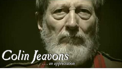 Colin Jeavons Colin Jeavons an appreciation