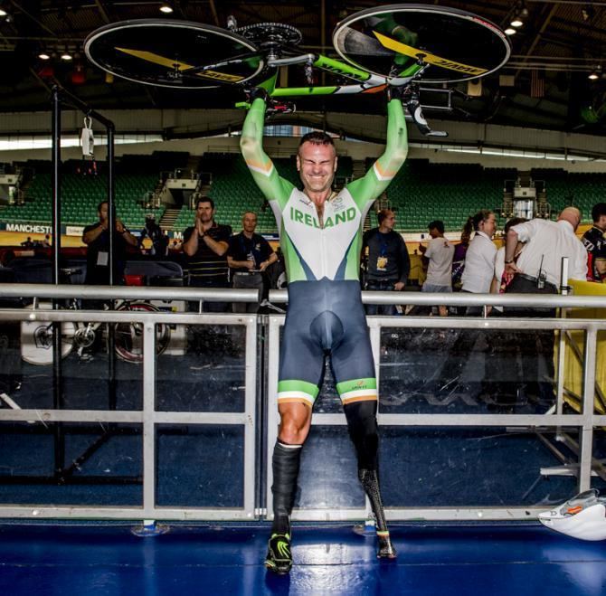 Colin Lynch (cyclist) Colin Lynch sets firstever paracycling UCI Hour Record