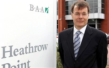 Colin Matthews BAA 39s Colin Matthews profile of chief executive at eye