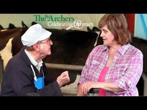 Colin Skipp The Archers Patricia Gallimore Pat and Colin Skipp Tony on