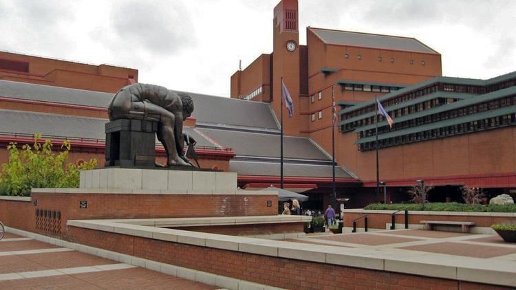 Colin St John Wilson British Library designed by Founding Fellow Sir Colin St John Wilson