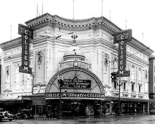 Coliseum Theater (Seattle) PSTOS Coliseum Theatre Seattle Washington