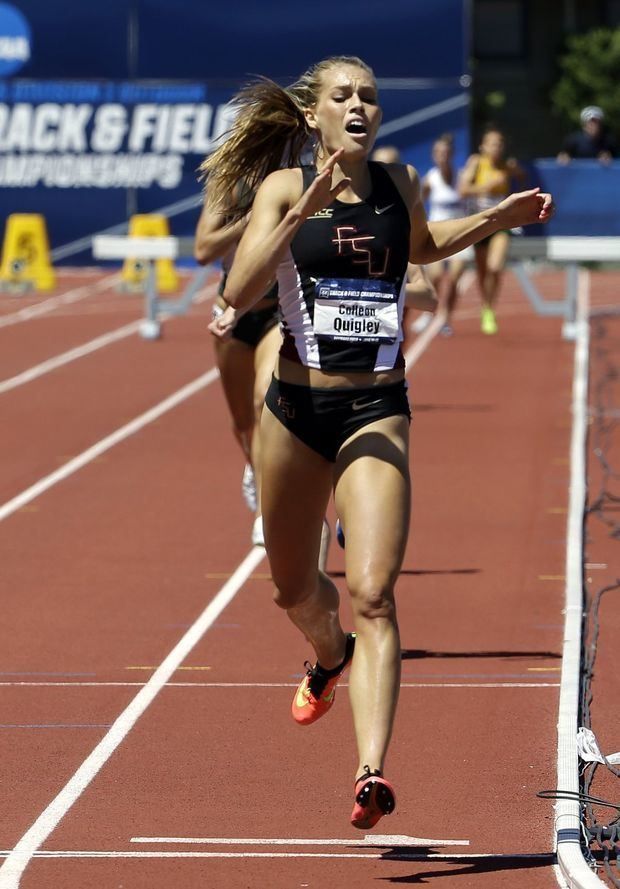 Colleen Quigley Nerinx Hall grad Quigley hurdles to top of her event in