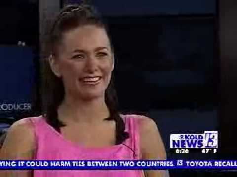 Colleen Sexton Legally Blonde cast on Fitness Friday YouTube