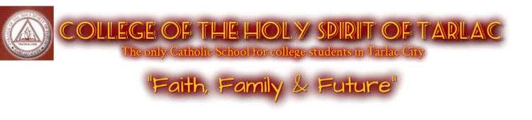 College of the Holy Spirit of Tarlac About us College of the Holy Spirit of Tarlac