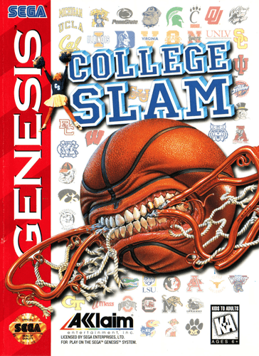 College Slam Play College Slam Sega Genesis online Play retro games online at