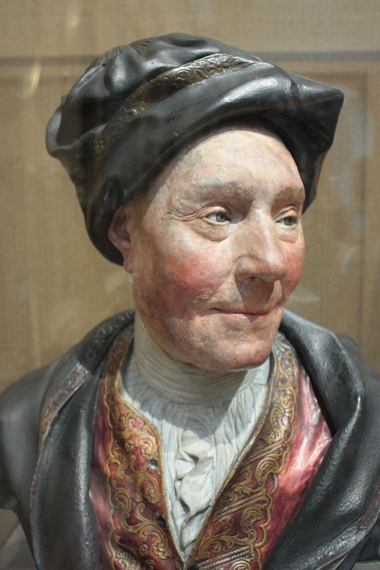 Colley Cibber FileColley Cibber c1740 painted plaster bust National