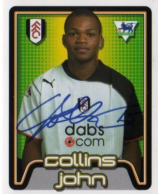 Collins John FULHAM Collins John 276 MERLIN S FA Premier League 05 EPL Sticker