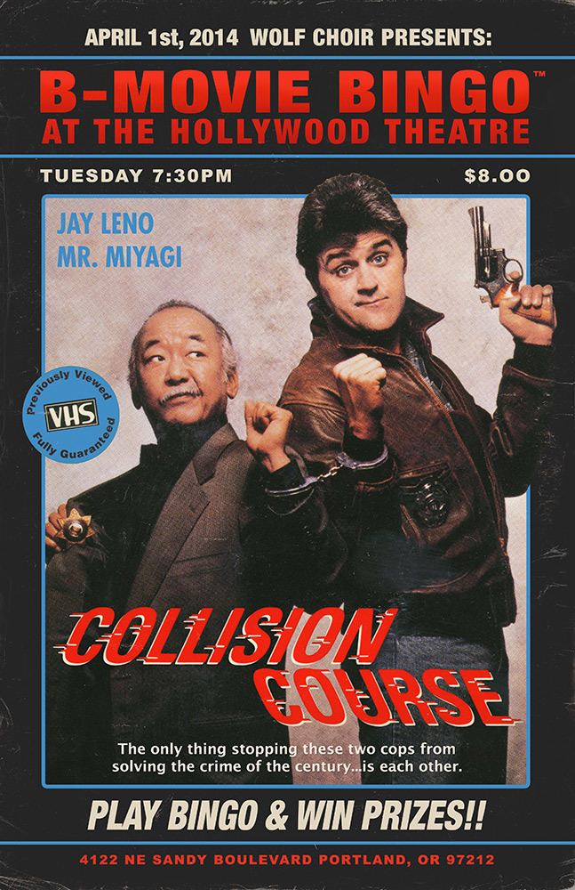 Collision Course (1989 film) BMOVIE BINGO COLLISION COURSE BMOVIE BINGO