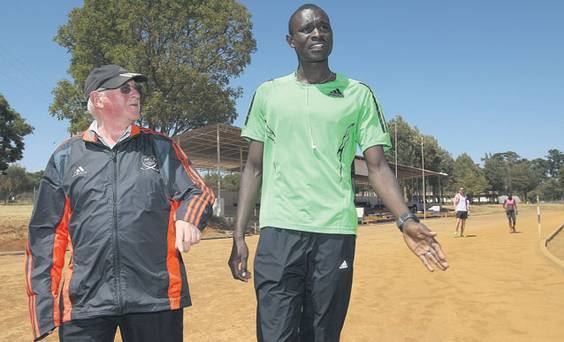 Colm O'Connell Recordbreaker Rudisha heaps praise on Brother O39Connell
