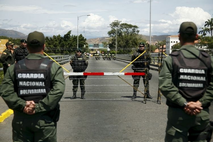 Colombia–Venezuela border Martial law declared along VenezuelaColombia border to stop food