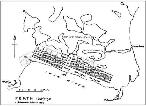 Colonial Town Plans of Perth