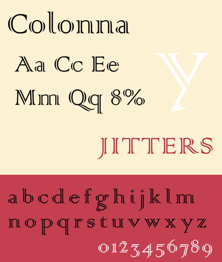 Colonna (typeface)