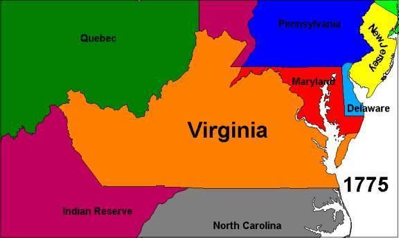 Colony of Virginia How Virginia Got Its Boundaries by Karl R Phillips