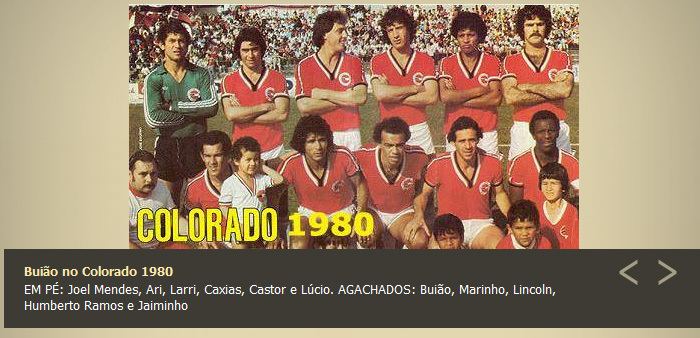 Colorado Esporte Clube Botes para Sempre Colorado Esporte Clube PR 1979