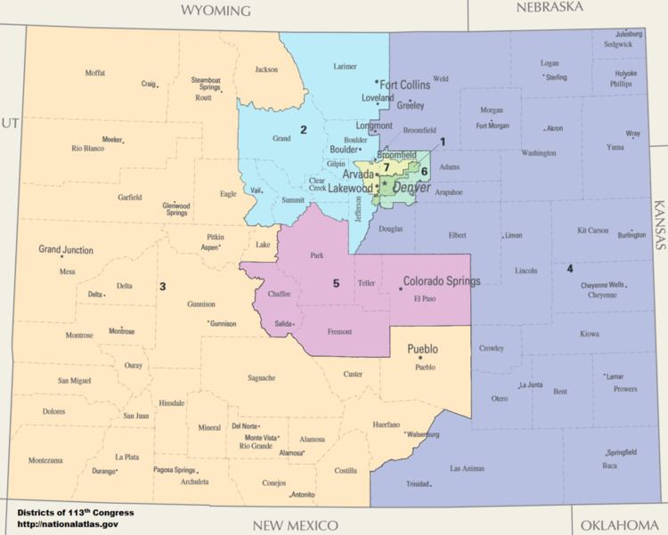 Colorado's congressional districts