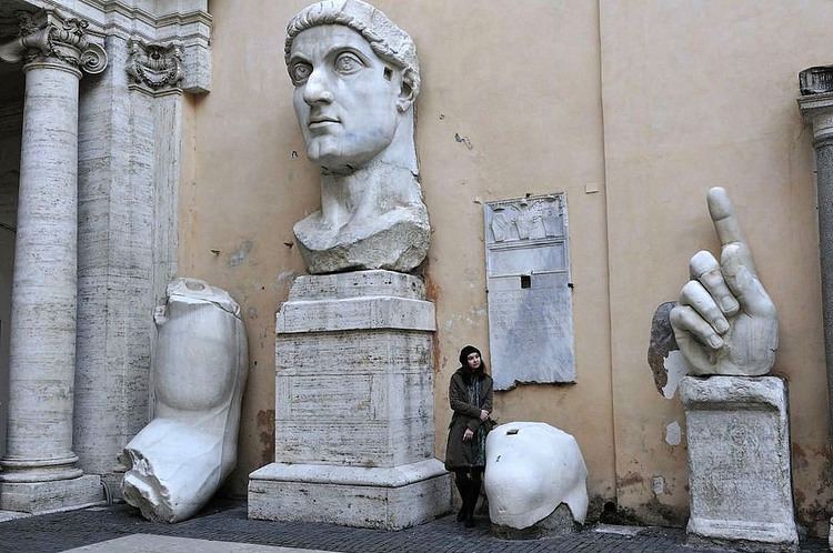 Colossus of Constantine Parts of the Colossus of Constantine the Great Kolossals Flickr