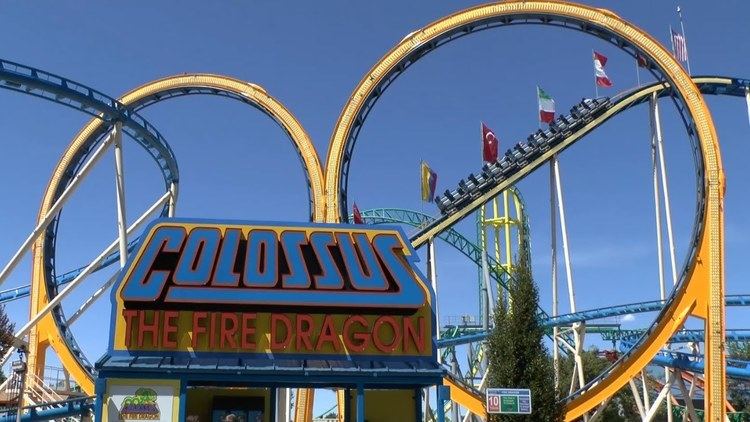 Colossus the Fire Dragon Colossus the Fire Dragon POV Lagoon HD YouTube